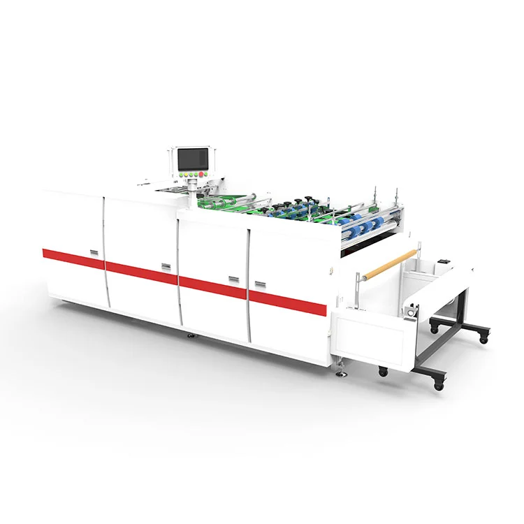 Automatisk vandbaseret koldlamineringsmaskine