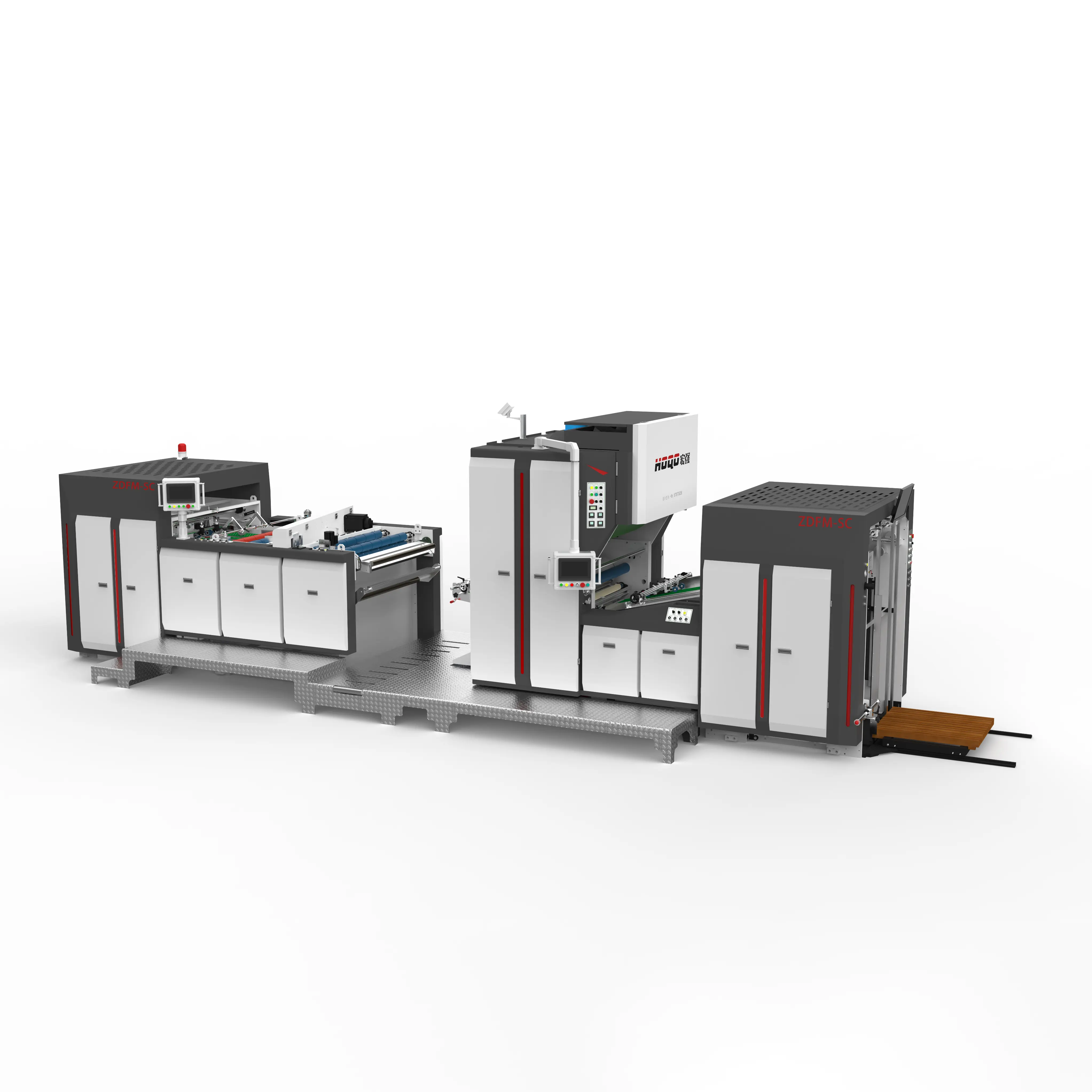 Intelligent Servo Chain Knife Lamineringsmaskine