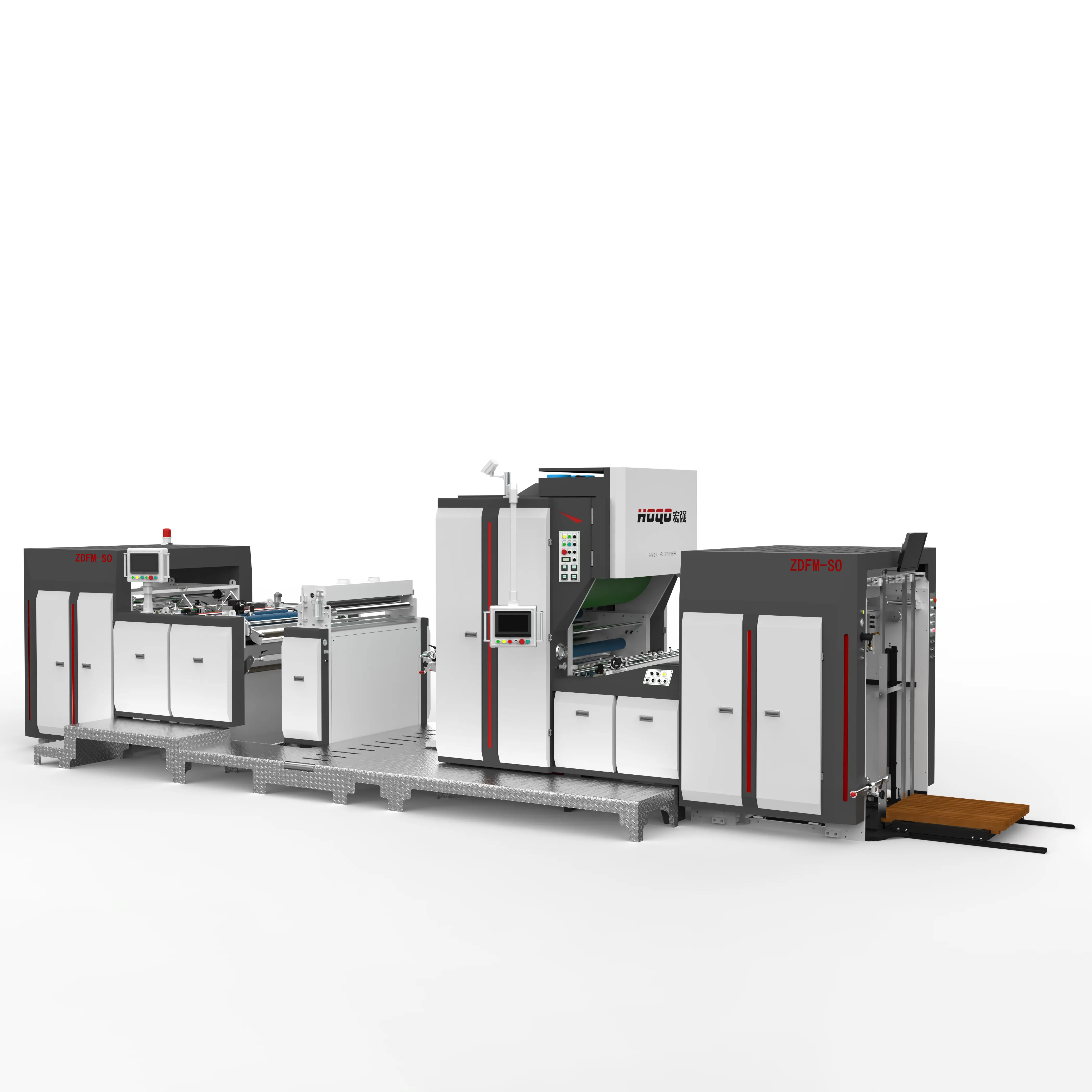 Intelligent Servo Corona Treatment Lamineringsmaskine